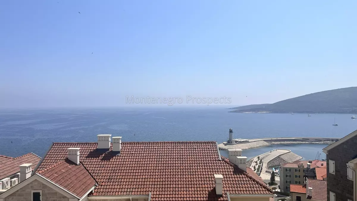 Brand new one bedroom apartment with stunning sea views in marina village lustica bay 13735 15