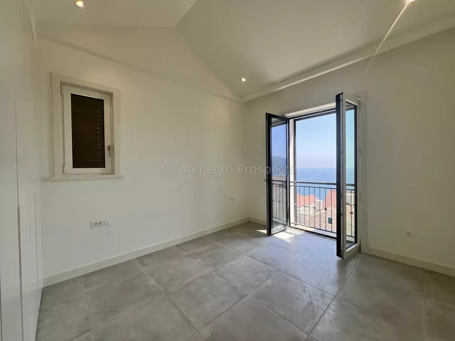 Brand new one bedroom apartment with stunning sea views in marina village lustica bay 13735 13