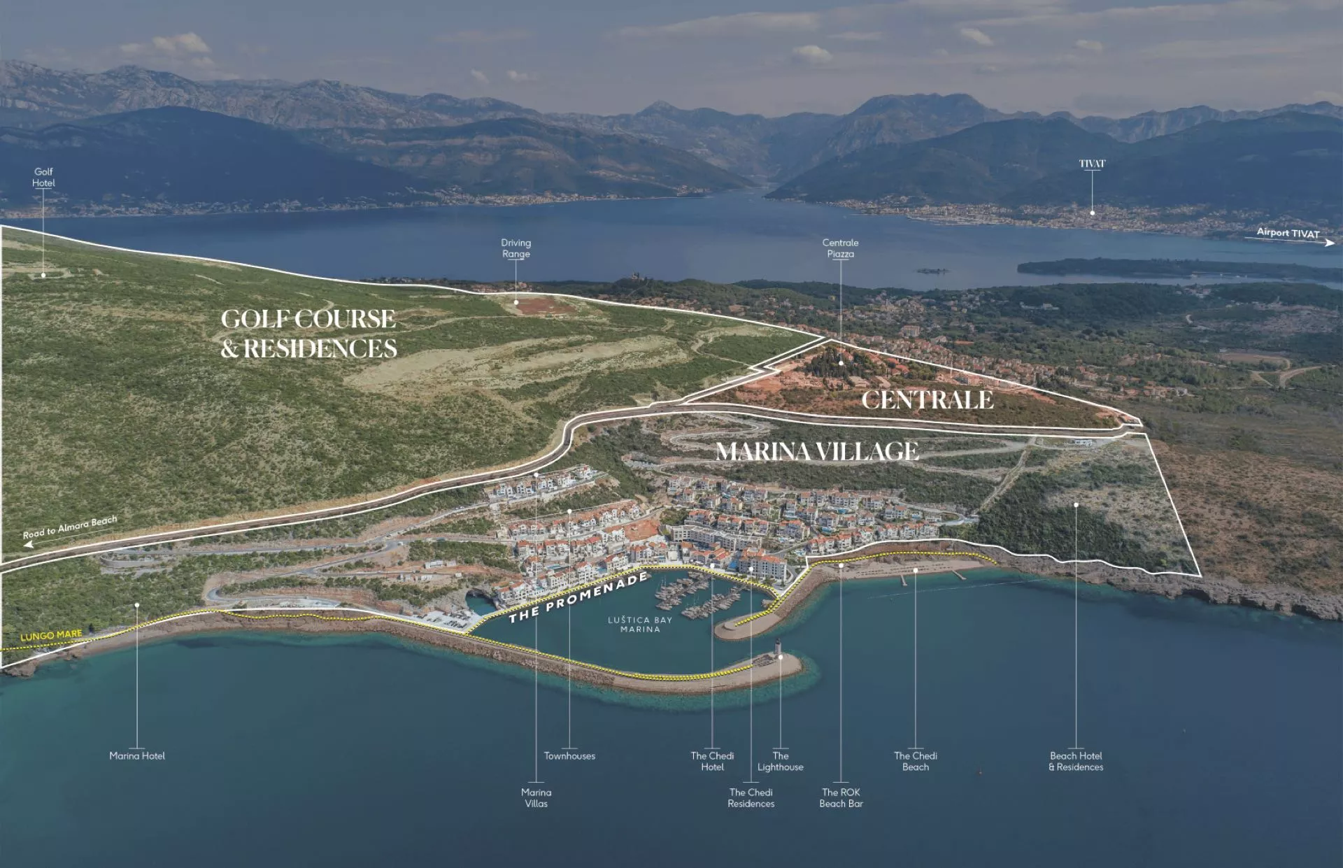 Masterplan lustica bay